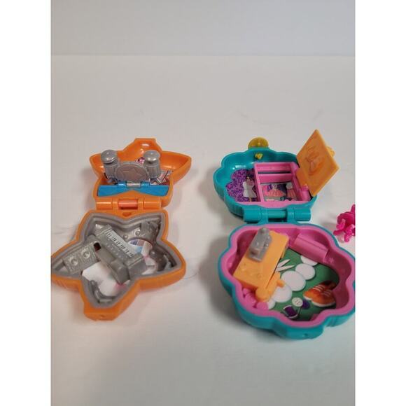 Polly Pocket Tiny World Fiercely Fab & Star Shaped Stage Playset NO DOLLS Mattel - Picture 3 of 5